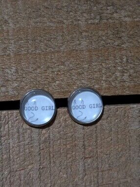 💟 Good Girl Handmade Stud Earrings